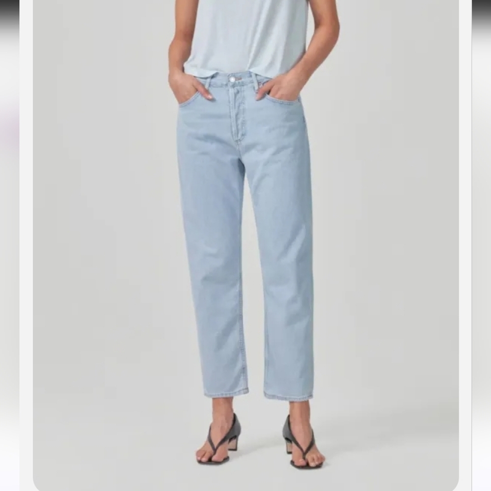 Agolde Light Blue "Parker" Straight-Leg Women’s Jeans Size 29, New With Tags!